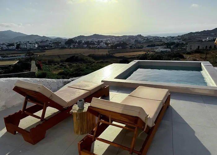 Dom wakacyjny Kukulu Luxury Pool - Mykonos Private Oasis Ano Mera